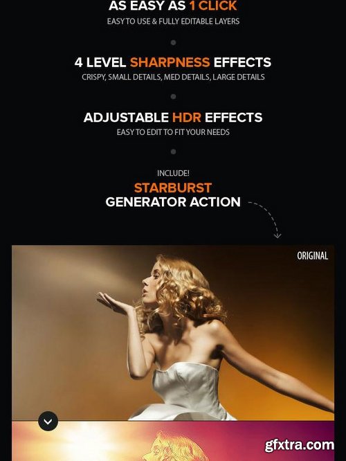 Graphicriver 25 HDR Photo FX V.2 - Photoshop Action