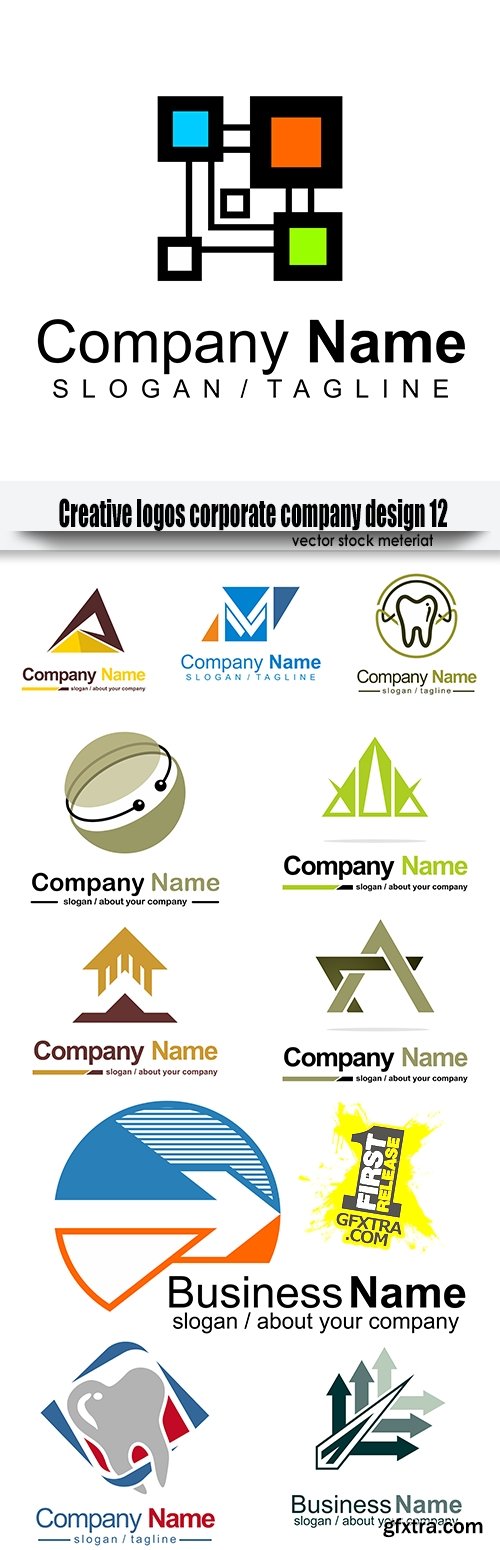 Creative logos corporate company design 12