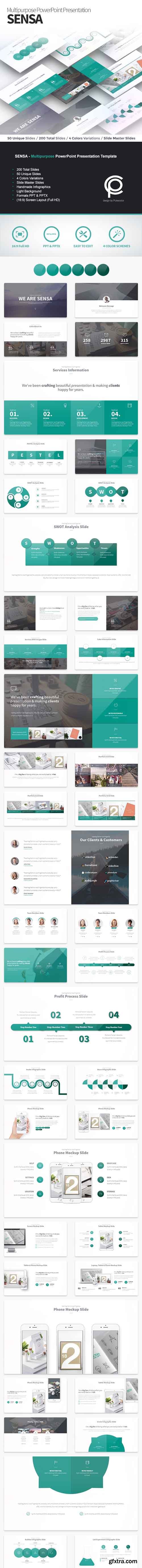 GR - SENSA - Multipurpose PowerPoint Presentation Template 15348394