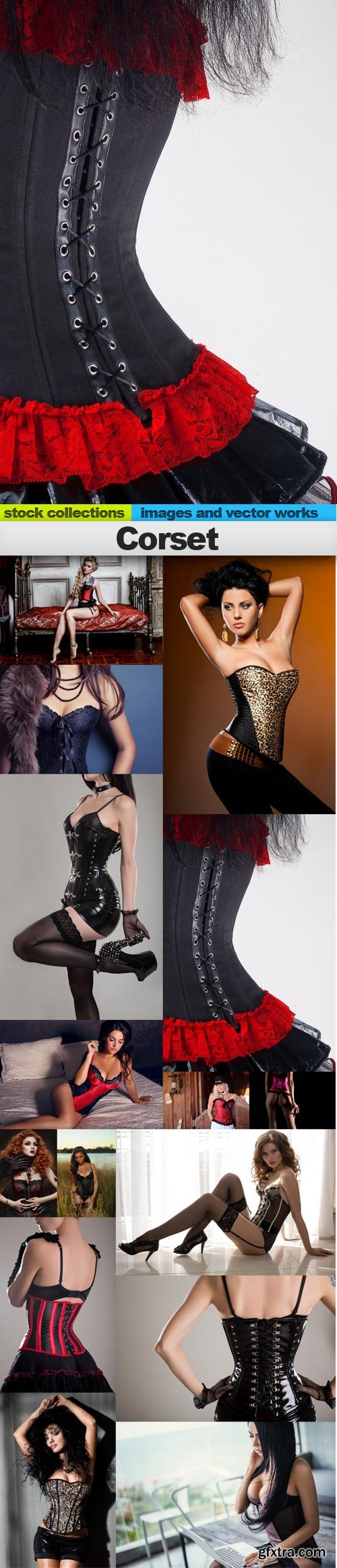 Corset, 15 x UHQ JPEG