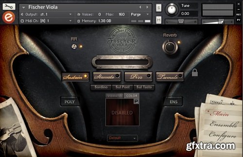 Embertone Fischer Viola KONTAKT-SYNTHiC4TE