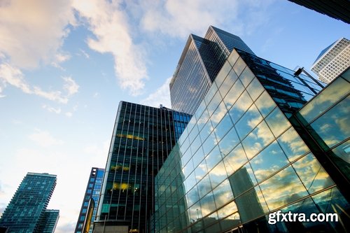 Collection business office skyscraper building interior glass facade 25 HQ Jpeg