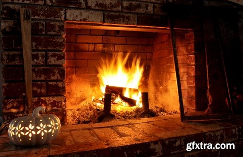 Collection warm place fireplace firewood hearth fire 25 HQ Jpeg