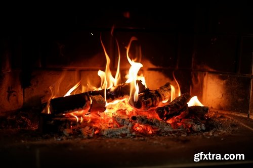 Collection warm place fireplace firewood hearth fire 25 HQ Jpeg