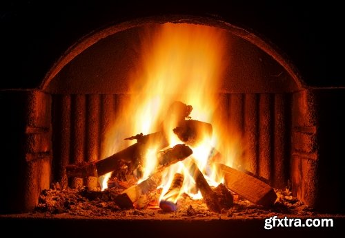 Collection warm place fireplace firewood hearth fire 25 HQ Jpeg