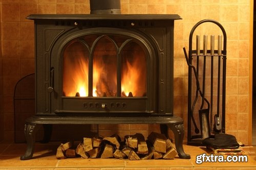 Collection warm place fireplace firewood hearth fire 25 HQ Jpeg