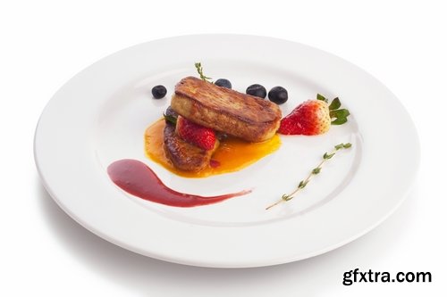 Collection foie gras fried duck sternum delicacy dishes presentation 25 HQ Jpeg