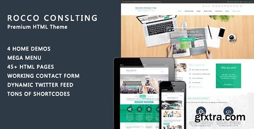 ThemeForest - Rocco v1.0 - Flat HTML Template - 11789603