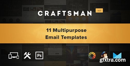 ThemeForest - Craftsman v1.0.1 - Email, Eshot, Notification Template - 12436306