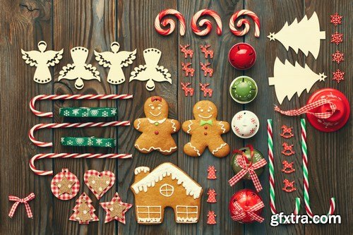 Christmas Sweets & Decorations - 24xUHQ JPEG