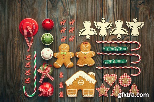 Christmas Sweets & Decorations - 24xUHQ JPEG