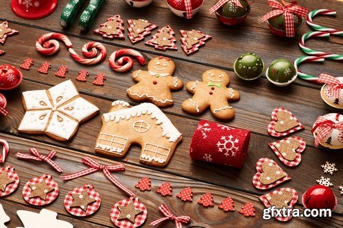 Christmas Sweets & Decorations - 24xUHQ JPEG