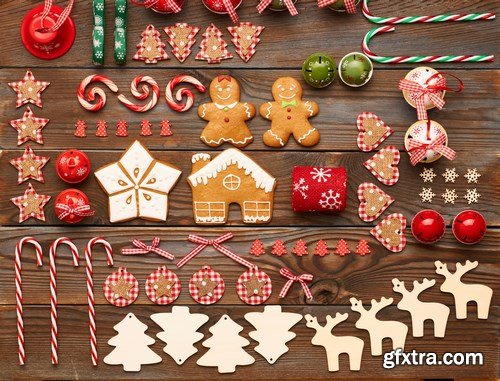 Christmas Sweets & Decorations - 24xUHQ JPEG