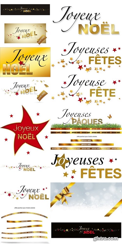 JOYEUX NOEL, BANNIERE DECORATION NOIR