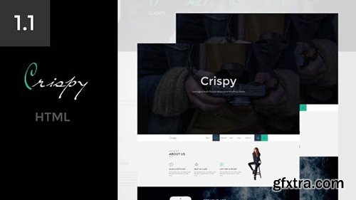 ThemeForest - Crispy v1.1.1 - One & Multi Page HTML - 8563594