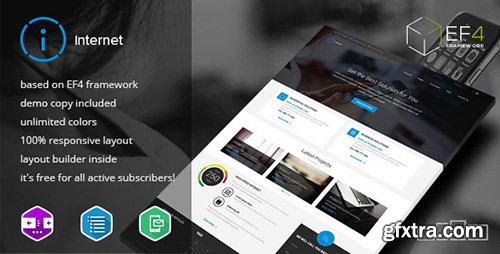 ThemeForest - Internet v1.01 - Multipurpose & Internet Service Theme - 10466215