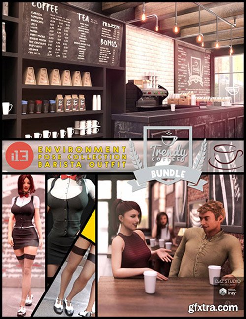 i13 Trendy Coffee Shop Bundle