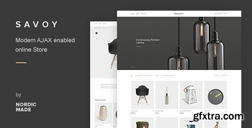 ThemeForest - Savoy v1.5.5 - Minimalist AJAX WooCommerce Theme - 12537825