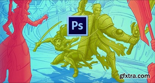 Learn to Composite a 2D Action Shot in Photoshop