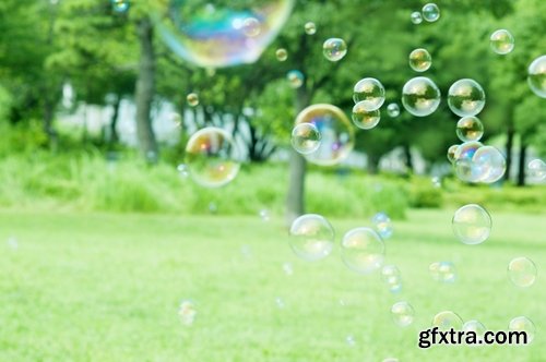 Collection soap bubble female child blowing bubbles 25 HQ Jpeg