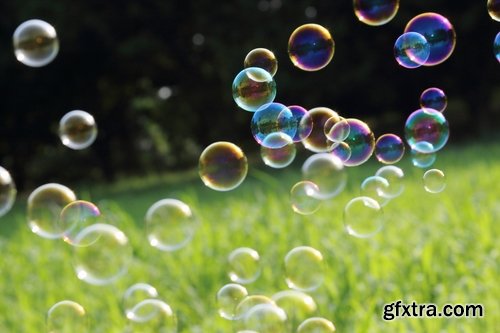 Collection soap bubble female child blowing bubbles 25 HQ Jpeg