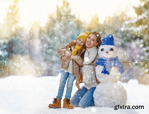 Collection snowball snow holidays family female male couple 25 HQ Jpeg