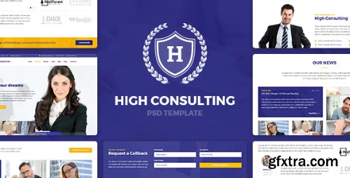 ThemeForest - High Consulting - Business, Consulting and Finance PSD Template 15402021