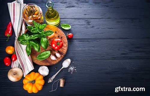 Healthy Food Background - 10 UHQ JPEG