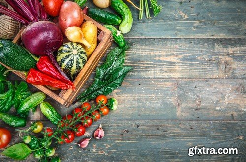 Healthy Food Background - 10 UHQ JPEG