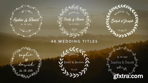 Videohive Wedding Titles 17622074