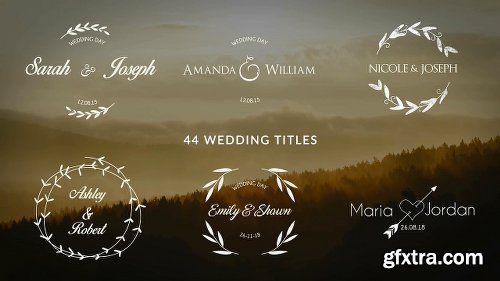 Videohive Wedding Titles 17622074