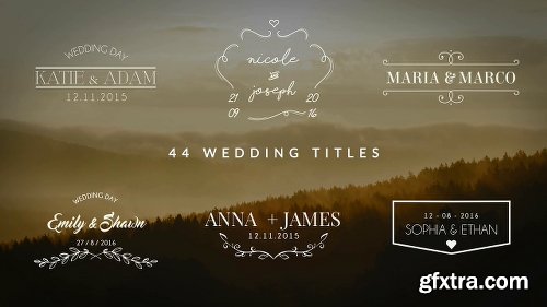 Videohive Wedding Titles 17622074