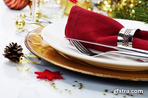 Collection of festive dinner table setting triumph 25 HQ Jpeg