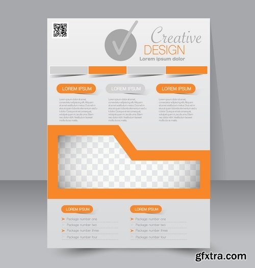 Collection of cover vector banner picture card flyer poster invitation card 7-25 EPS