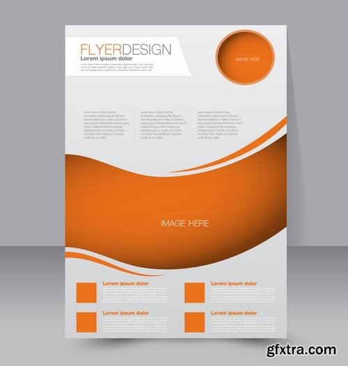 Collection of cover vector banner picture card flyer poster invitation card 7-25 EPS