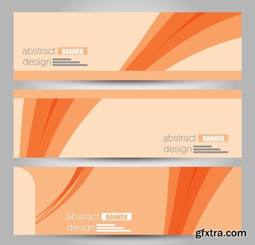 Collection of cover vector banner picture card flyer poster invitation card 7-25 EPS