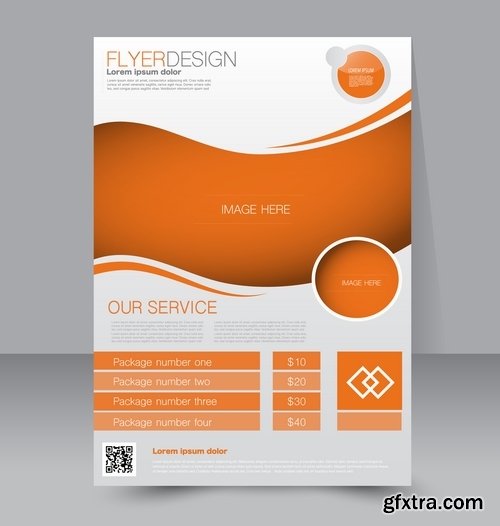 Collection of cover vector banner picture card flyer poster invitation card 7-25 EPS