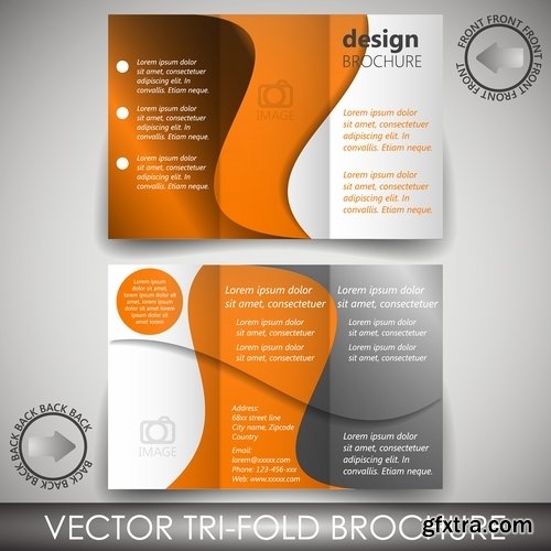 Collection of cover vector banner picture card flyer poster invitation card 7-25 EPS