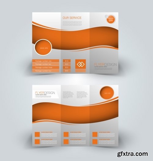 Collection of cover vector banner picture card flyer poster invitation card 7-25 EPS