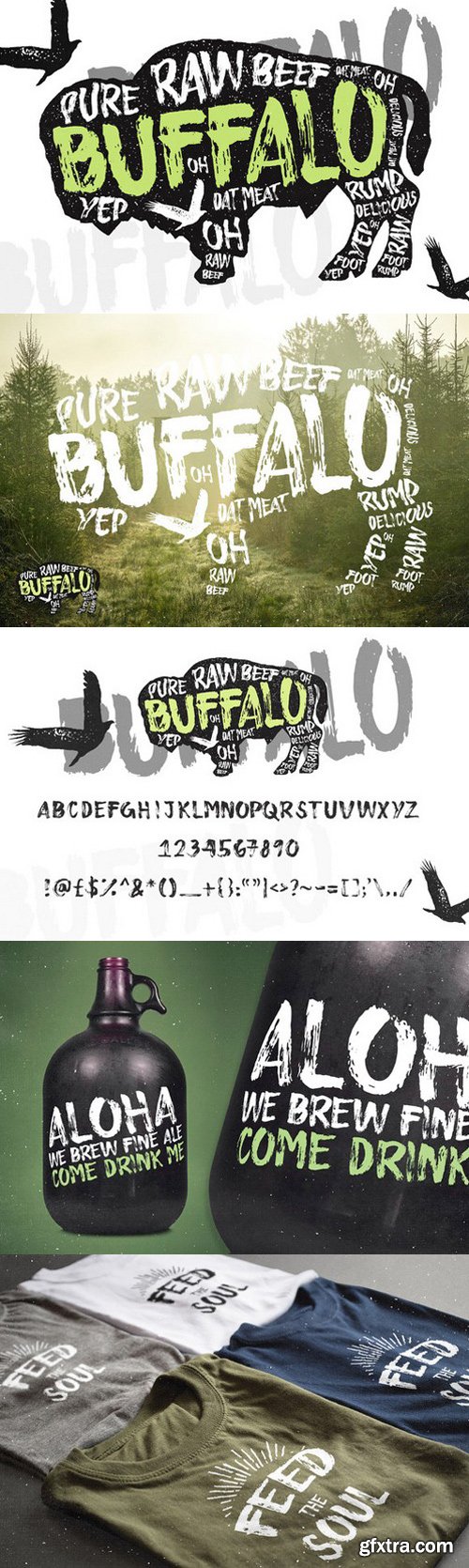 CM - Buffalo - Display Typeface 938099