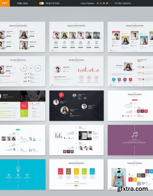 Volt Powerpoint Multipurpose Template