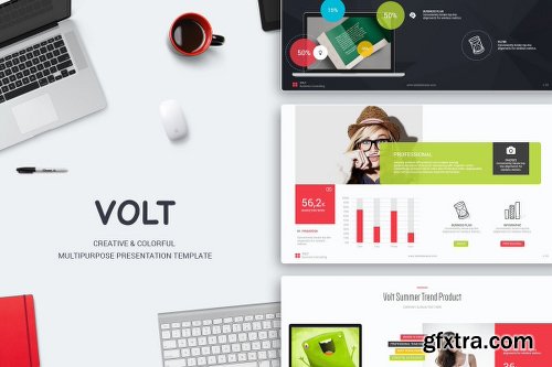 Volt Powerpoint Multipurpose Template