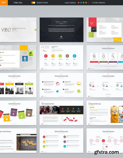 Volt Powerpoint Multipurpose Template