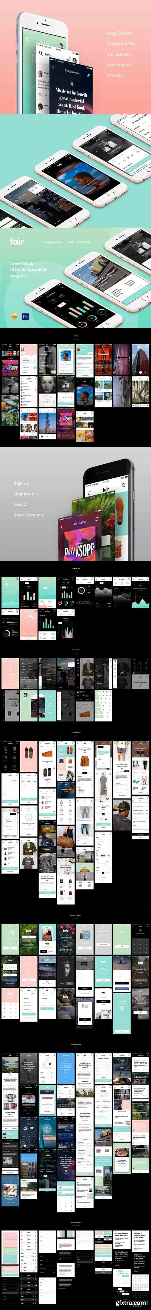 Fair Mobile UI Kit