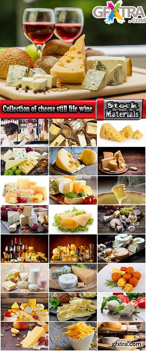 Collection of cheese still life wine 25 HQ Jpeg