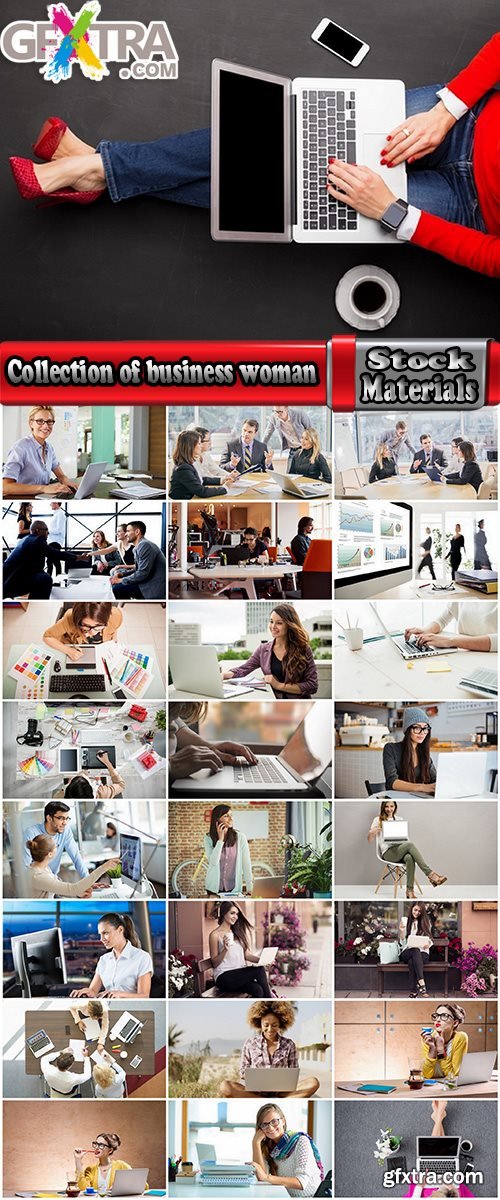 Collection of business woman girl woman working on a laptop computer 25 HQ Jpeg