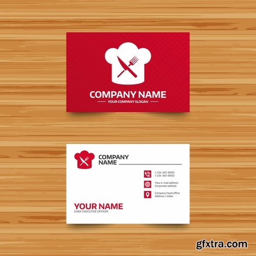 Collection gift certificate business card banner flyer calling card poster 7-25 EPS