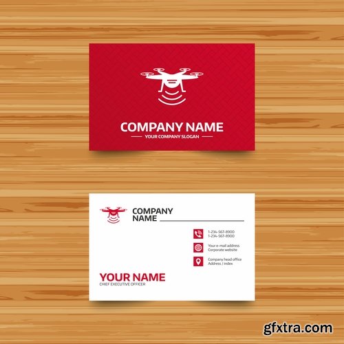 Collection gift certificate business card banner flyer calling card poster 7-25 EPS