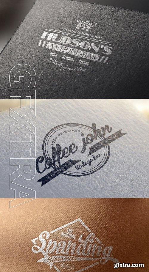 Logo Mock-Up Exclusive Paper Edition 1