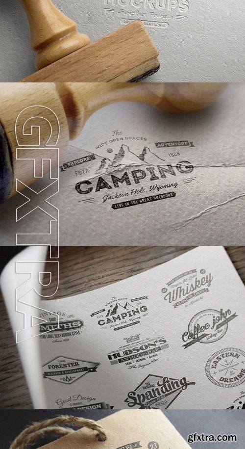 Logo Mock-Up Exclusive Paper Edition 1